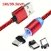 usb till usb-c och usb-micro - kabel - röd