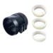 Universell adapter till Pard NV007A och V - med skena för ficklampa