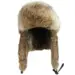 Avignon konstlädermössa med kaninpäls