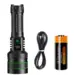Laserficklampa 10.000LM - vitt ljus