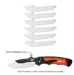 Razor kniv utbytbart bladset - 6 blad