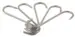 5 x Slagterkroge 8mm