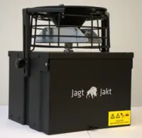 foderautomat galvaniserad och lackerad 12v
