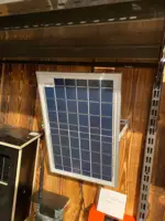 Solpanel 6v - 10w för viltkamera