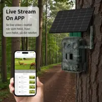 Live-kamera 2.0 inkl. solcell och batteripaket - 2026-modellen