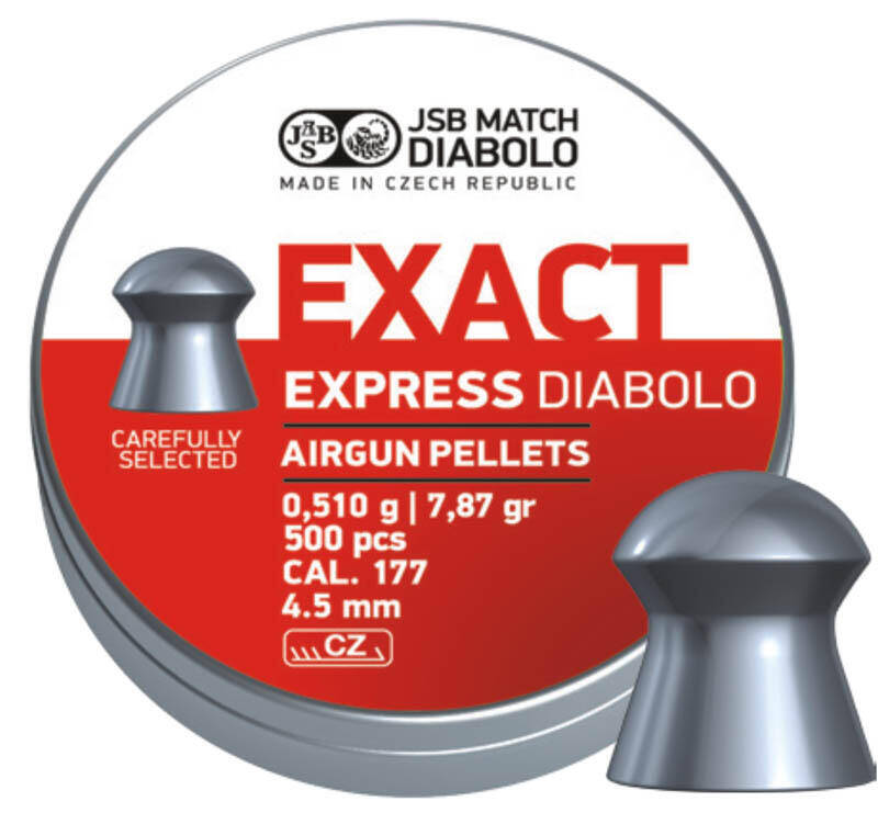 JSB Exast Diablo Express 4,5 mm, 500 st